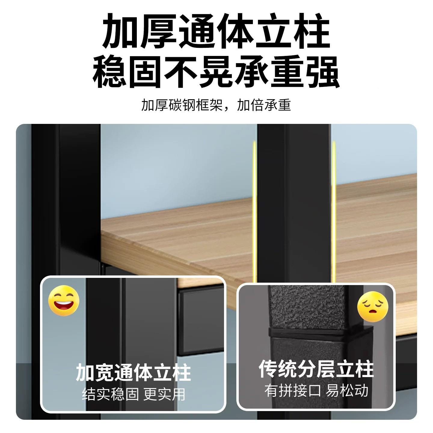 德国货架多层置承物架家用仓置物架超市重架阳台厨房加厚新品收书