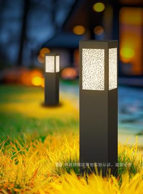 太阳能草坪灯房户29145外防水花灯屋花园坪装饰公园草户园外电动