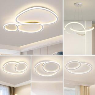 客厅灯现代屋简约大气厅房XJ12间卧吸顶灯室2025新款全饭套餐组合