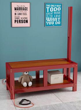 实木卧式伽拉凳家用AXB功能健身筋瑜凳多锻炼韧带腰椎护腰拉伸床