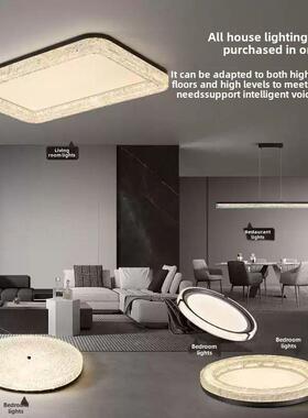 新款护全铜意式极简客吸顶灯轻HZP奢大气厅卧书房全光谱眼套餐灯