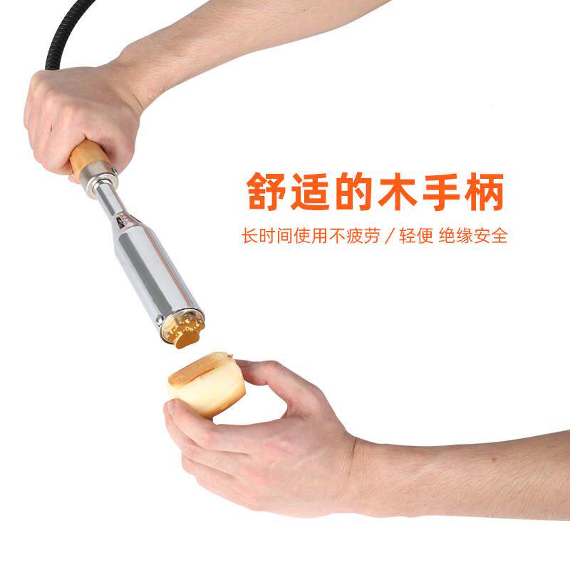 蛋品铜糕烙印烫机锣烧烘焙模具印机椰子面 面包甜烙小型烫印机