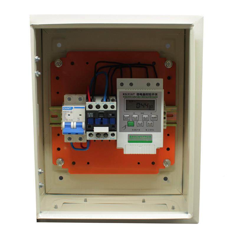 大功率三相定时器微电控脑时开关220V增氧水控泵定时开关机制箱柜