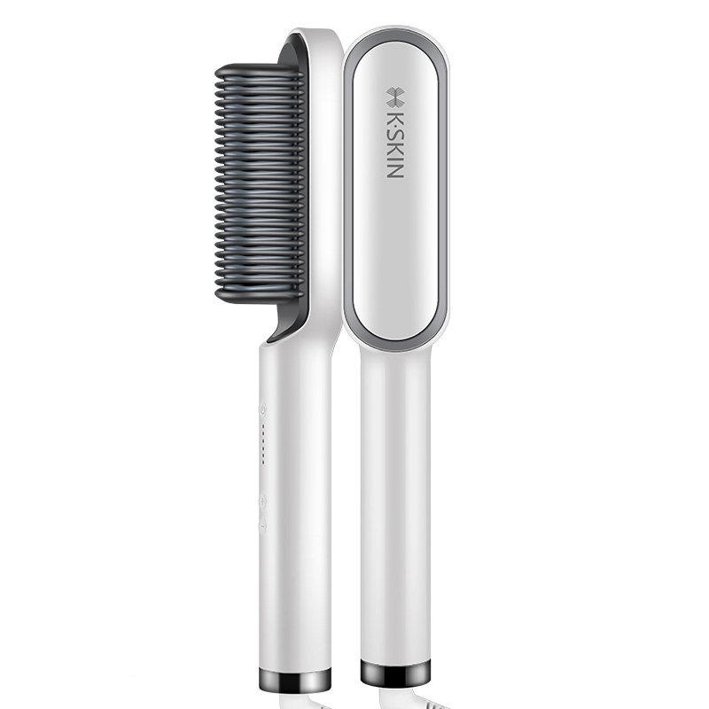 金稻直发夹梳242伤发家用卷棒卷直两用板拉直发器电梳不子发蓬松