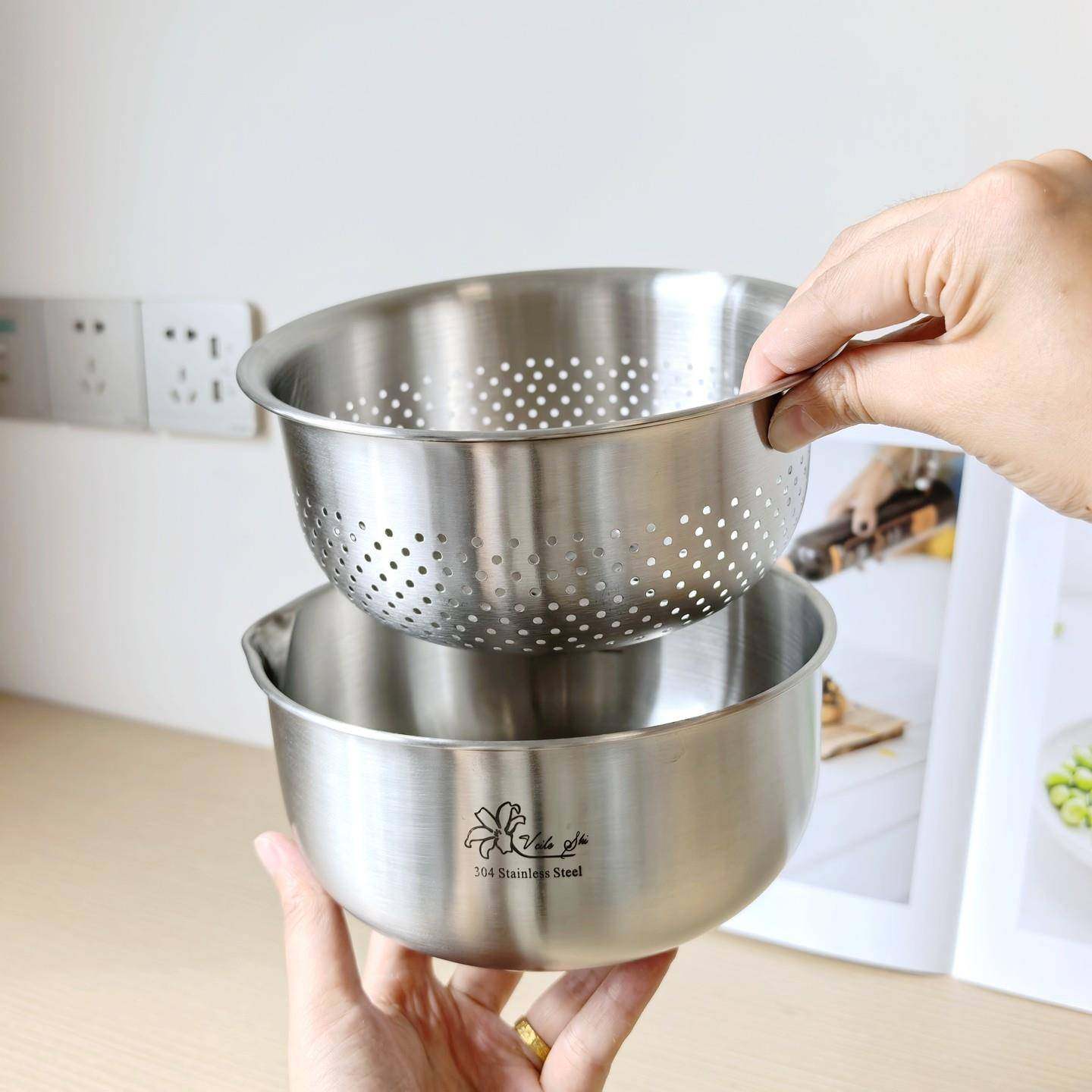 RFZ304不钢沥水盆淘米洗菜漏盆水篮厚和面打锈蛋装汤调料果盆加子,餐饮具,洗菜盆/沥水篮/漏水筛,淘宝优惠券,粉丝福利购,淘宝优惠卷