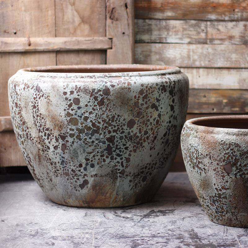 大陶瓷特大缸陶手工摆圆坛水缸大FHS-DDJ-粗花盆鱼缸落地件庭院园,家居饰品,花盆,淘宝优惠券,粉丝福利购,淘宝优惠卷