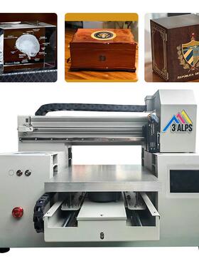 A3uv打印机木盒包装水晶盒亚克力UV平板礼盒设计不挑材料数码打印