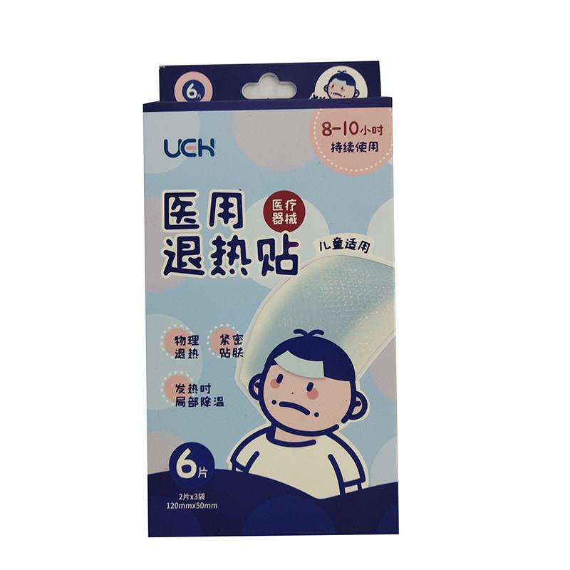 UE120mm*50*H用退热120mm50mm*6片贴儿童适用医8-10小时持续使用