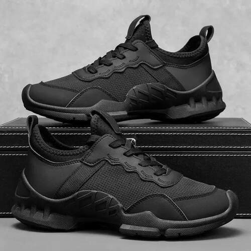 福顺优选g阁春网面鞋男鞋运动鞋跑T步鞋时尚b休闲简约舒q适爆款潮