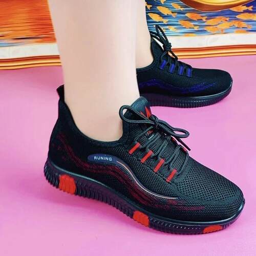 2026时尚爆款女士健步鞋软底透气网布妈妈鞋防水防滑女鞋N883