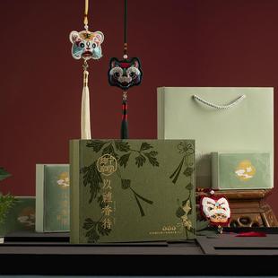 坤宁和堂中药香囊礼盒浙江手工刺绣荷包车载汽车挂件儿童香袋香包