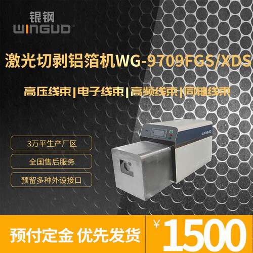 银钢WG-线70同9FGS自动激光切剥铝箔机9可切轴新能源WINGUD/高压