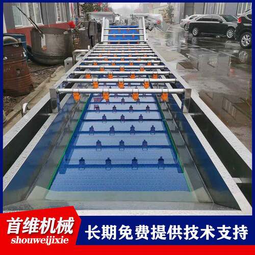全自动果蔬清洗洗YMZ机 土姜豆大清洗气吹干机 清水笋泡清机