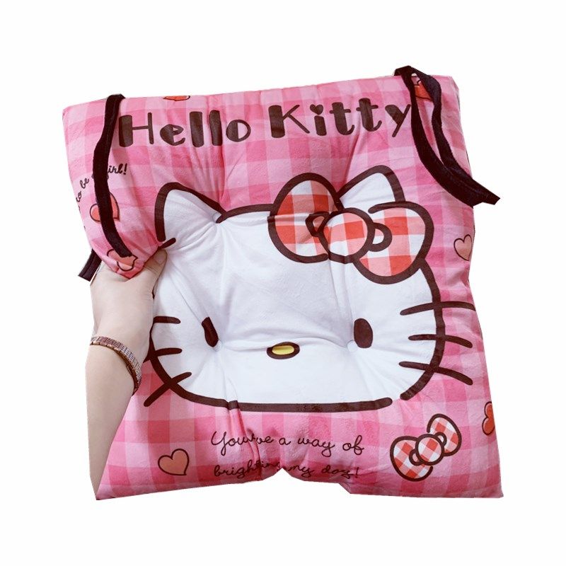 少女心爱水晶绒坐垫椅垫办公室久坐座垫卡通教室学生屁股垫,居家布艺,椅垫,淘宝优惠券,粉丝福利购,淘宝优惠卷