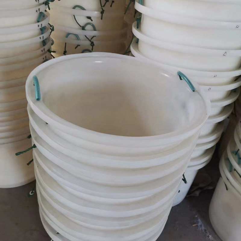 特厚鱼桶水产养殖装鱼海鲜塑料桶带把手圆桶牛筋矮水桶养鱼桶