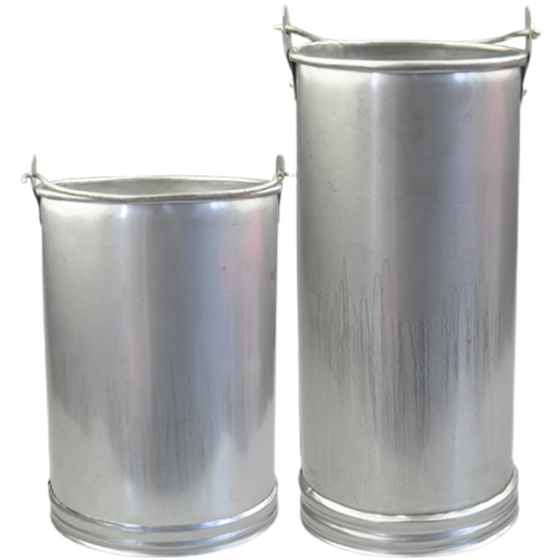 不锈钢水桶打水桶取样桶井水桶打污水桶纯手工制作大水桶小桶