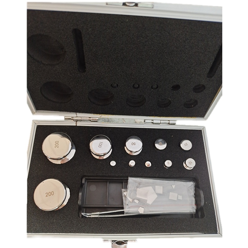 mg-g装 不锈钢砝码MF2FE2级天平砝码标准砝码电镀铬砝码