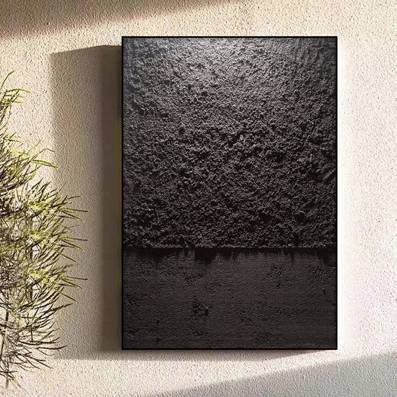 高级感沙发背景墙装饰画浮雕立体肌理壁画抽象大气玄关酒店民宿画