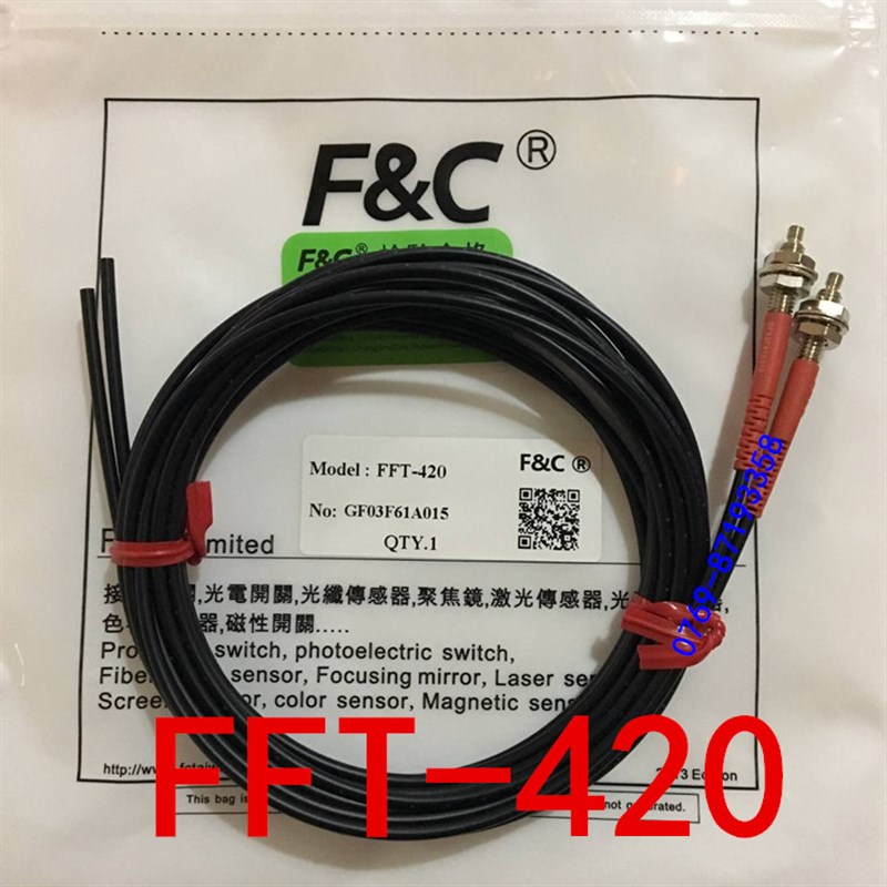 原装嘉准F&C光纤传感器FFT-10对射光纤FFT-20替代E2-TC