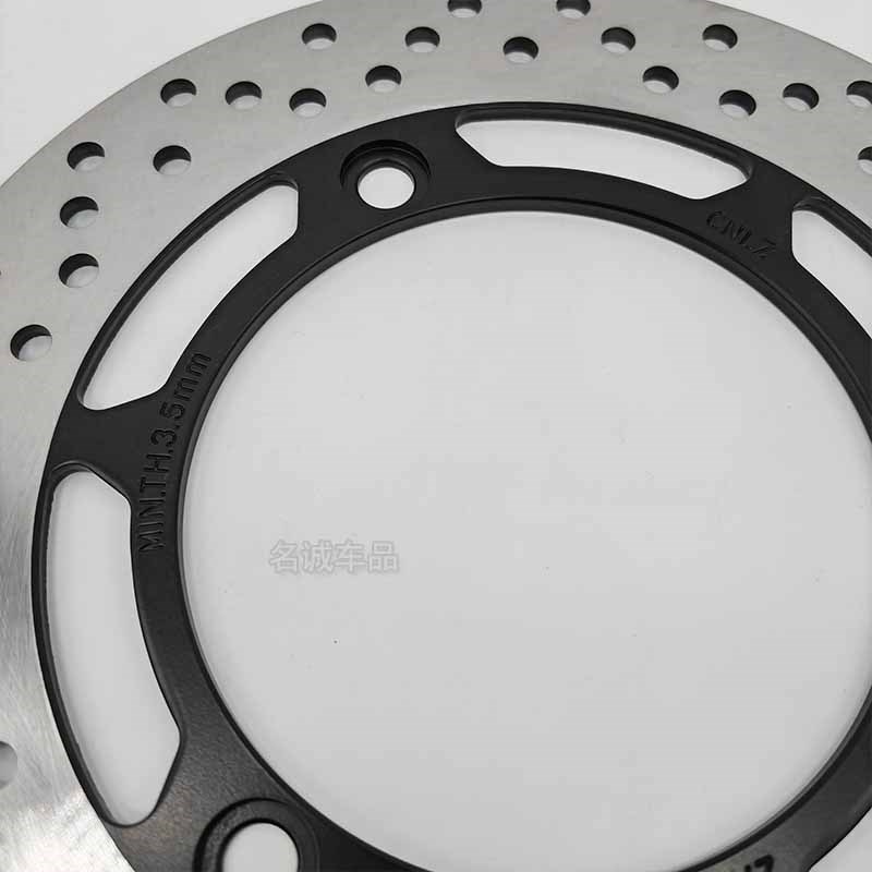 适用HJ150T-28踏板摩托车UHR150前后通用碟刹盘刹车盘制动盘原厂