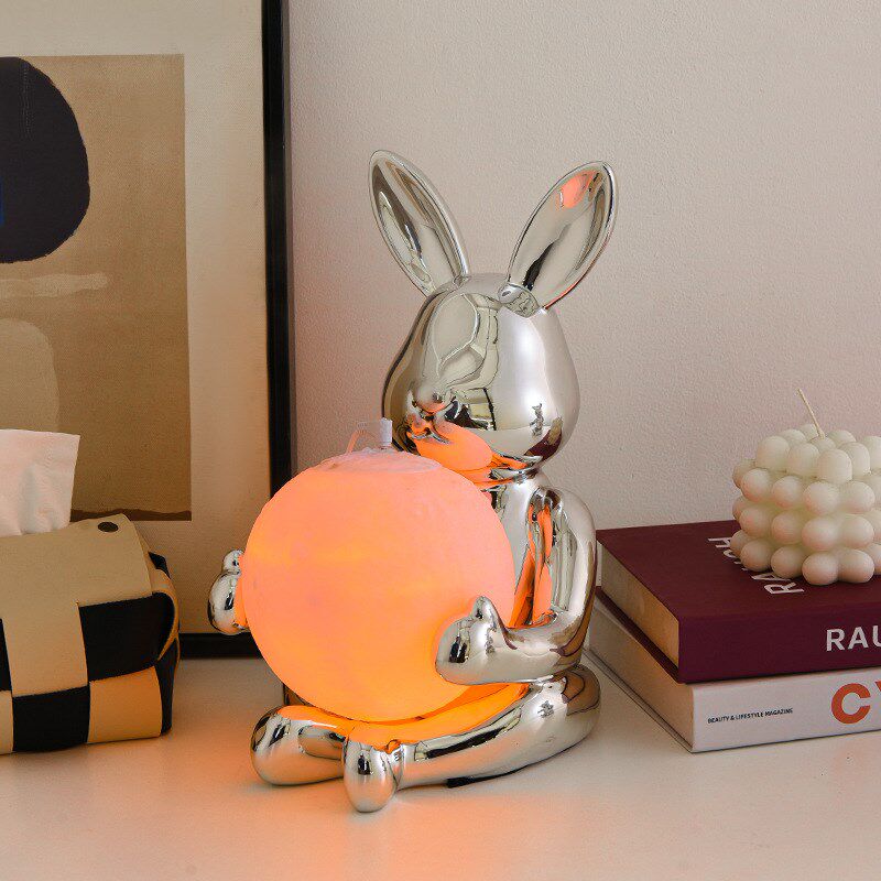 创意暴力熊加湿器书房办公室桌面装饰现代家居客厅卧室装饰灯