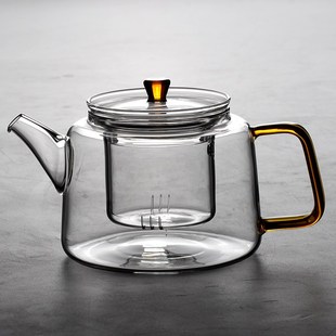 带滤网冷水壶花茶具电陶炉玻璃水壶 玻璃茶壶家用耐高温煮泡套装