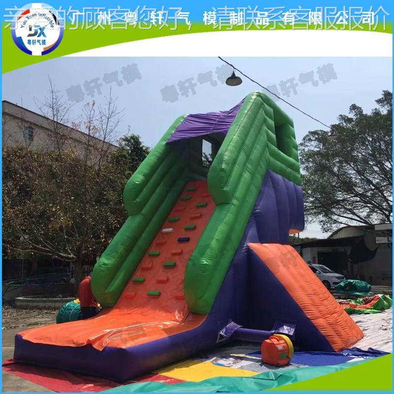 攀岩滑梯气气模型气攀模户球外锻58647炼游乐园场地设充施设备爬