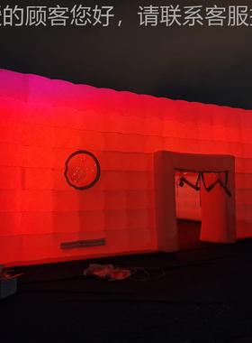 0x10x4灯光充气帐篷定制 户外免搭速开折发064充气帐篷光厂1家定