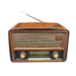 多肉盆个性复古老式收音机创意桌面装DIY微景观