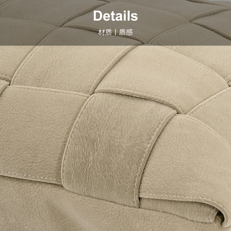 柏洛斯意式现代风科技布设计感编织样板间飘窗客厅靠垫沙发腰枕