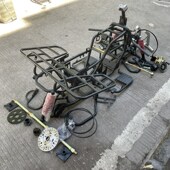 四轮大火星沙滩车车车架全 前转向後轴煞车减