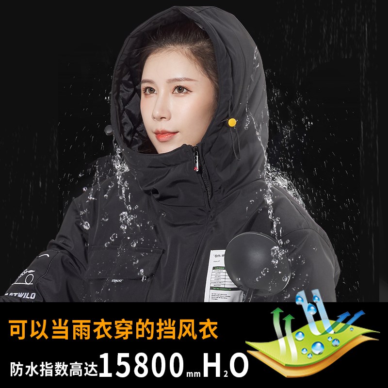 电动车挡风被冬季加绒加厚摩托车保暖防水小型电瓶车挡风罩防风衣