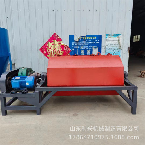 钢渣火烧铁六角干磨机 小型六角滚筒抛光机 铁链干磨除锈机厂家