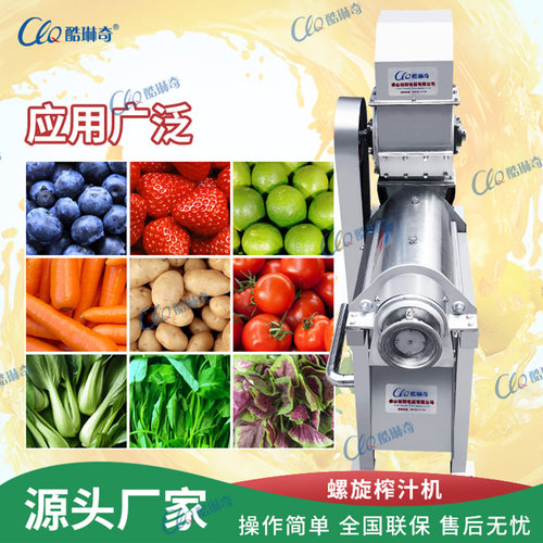 ll湛江泥猴桃玫瑰提子葡萄榨汁机大型水果蔬菜取汁机生产线直销