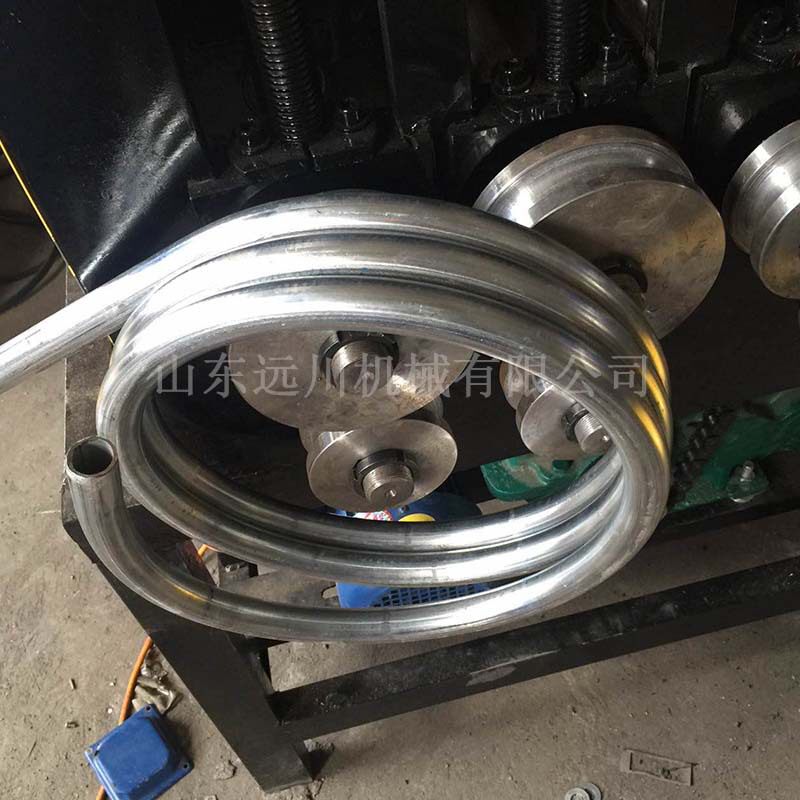 管子盘圆机弹簧状管子卷圆机卷圆直径大小可调自动打圈机图片