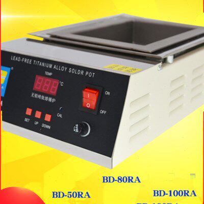 佰达无铅环保调温数显熔锡槽电热熔锡炉工具250W400800W100RA方形