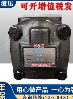HONGYI台湾弘一叶片泵35V35A-1A22R 1B22R 1C22R 1D22R 35V38A泵