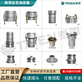 CE型铝合金快速接头1寸2寸3寸4寸钢丝软管水管油管卡扣式 变径接头