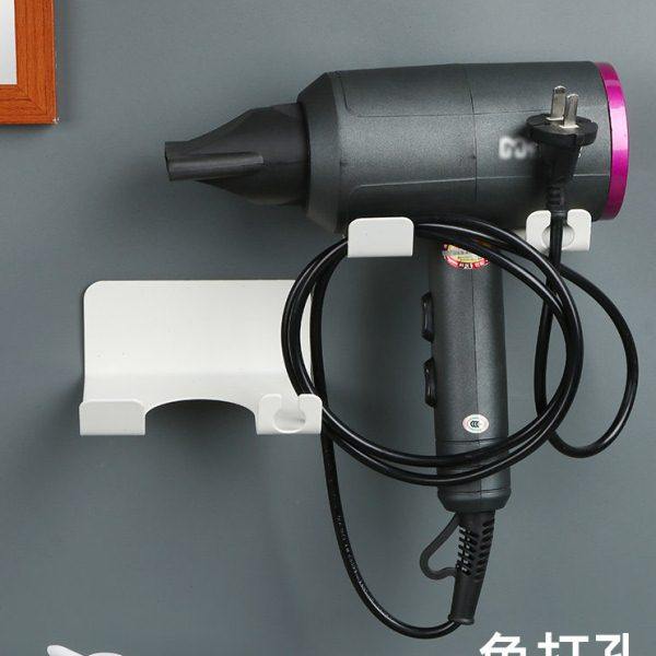 放吹风机置物架免打孔浴室墙壁挂式电吹风机支架厕所收纳风筒架子,家庭/个人清洁工具,吹风机置物架,淘宝优惠券,粉丝福利购,淘宝优惠卷