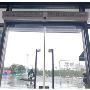 卷闸门安装风幕机配件 门顶门头横杆支架玻璃门吊装挂装安装支架