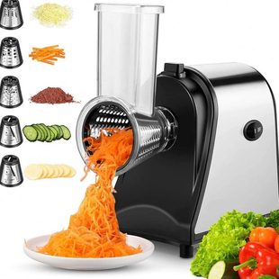 电动切菜机切片滚筒器丝厨房大口径蔬菜多功能切商用羊肉切碎家用