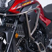 雪狼机车适配CB400X500X不锈钢保险杠发动机护板铝合金尾箱三箱