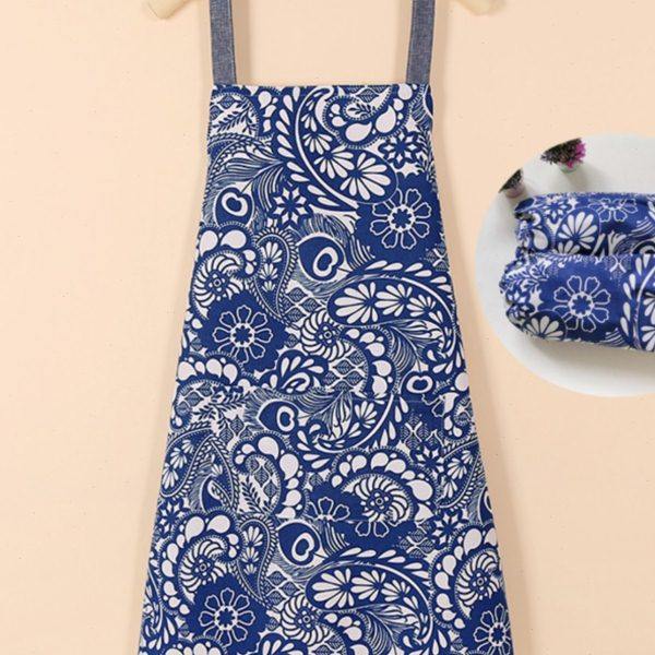 围裙女家用厨房2022新款防污洋气工作服餐饮网红民族风做饭围腰,家庭/个人清洁工具,围裙套装,淘宝优惠券,粉丝福利购,淘宝优惠卷