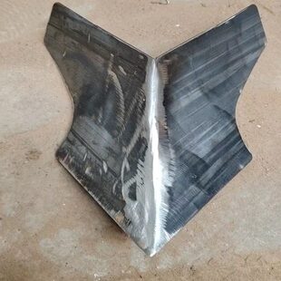 微耕机专用开沟起垄犁铧开沟犁后置加厚自己改装老式犁铧小梨头