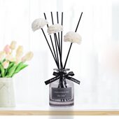 酒店专用无火香薰精油挥发扩香棒香氛室内配件纤维散香黑色空瓶