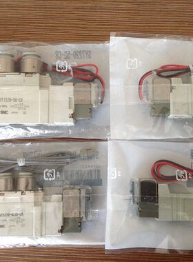 国产电磁阀SY7120-5M-C10 插10个大气管 DC24V