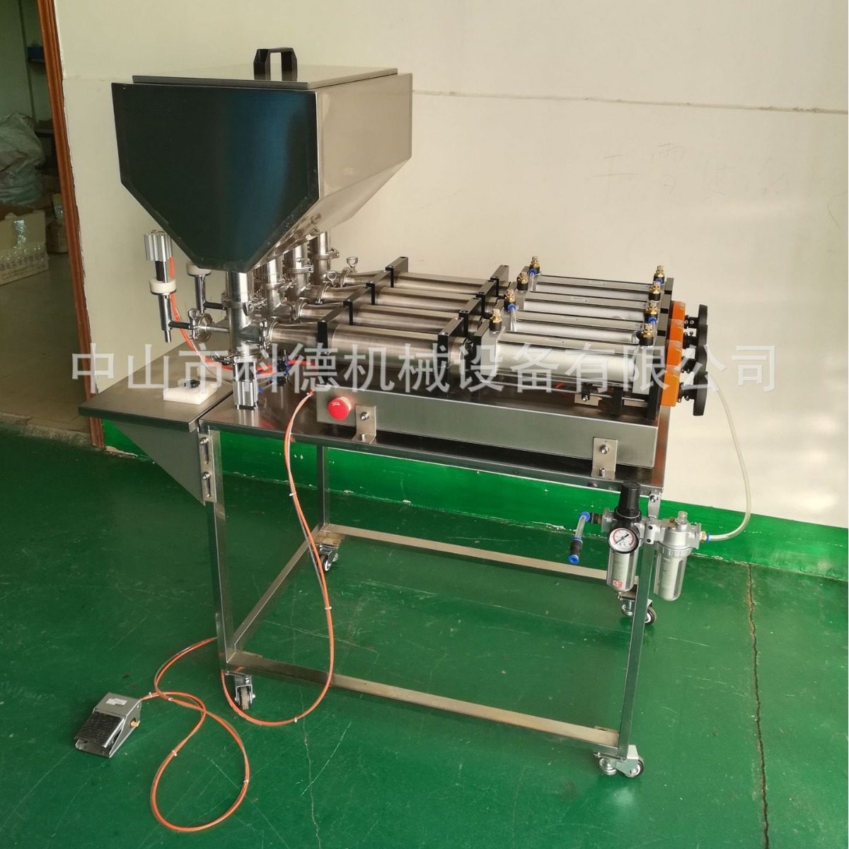 中山厂家自动机油食用油豆油橄榄油菜籽油调和油酱类小型灌装机