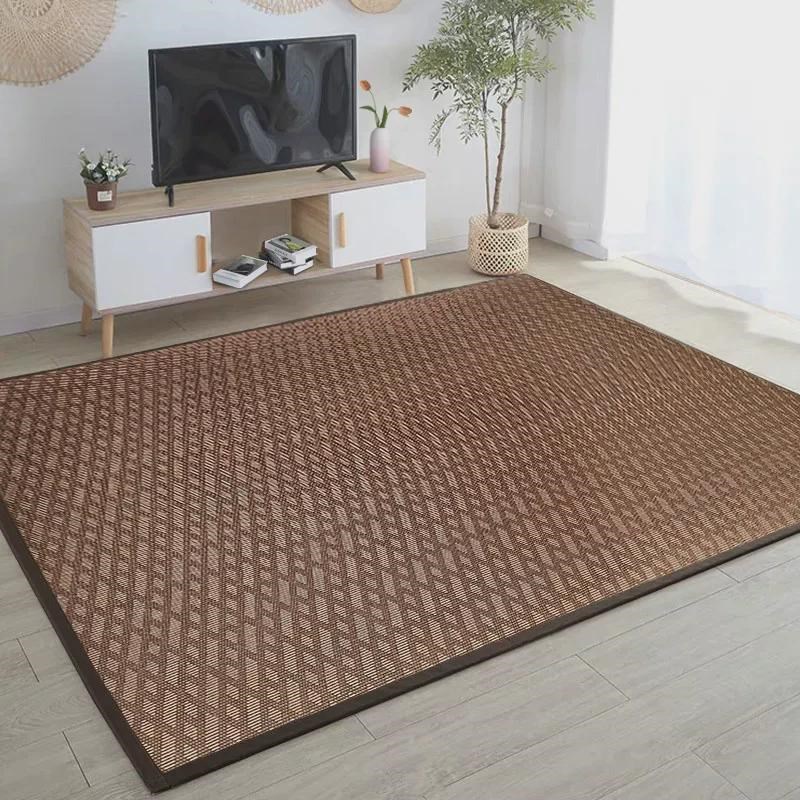 地毯客厅冰藤席夏季加厚榻榻米飘窗宿舍凉席炕垫宝宝防摔垫爬行垫