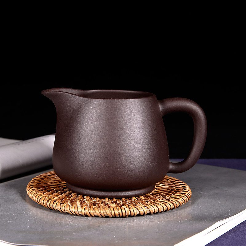 宜兴紫砂公道杯茶壶功夫茶具茶道茶漏配件原矿紫泥公道杯,餐饮具,公道杯,淘宝优惠券,粉丝福利购,淘宝优惠卷