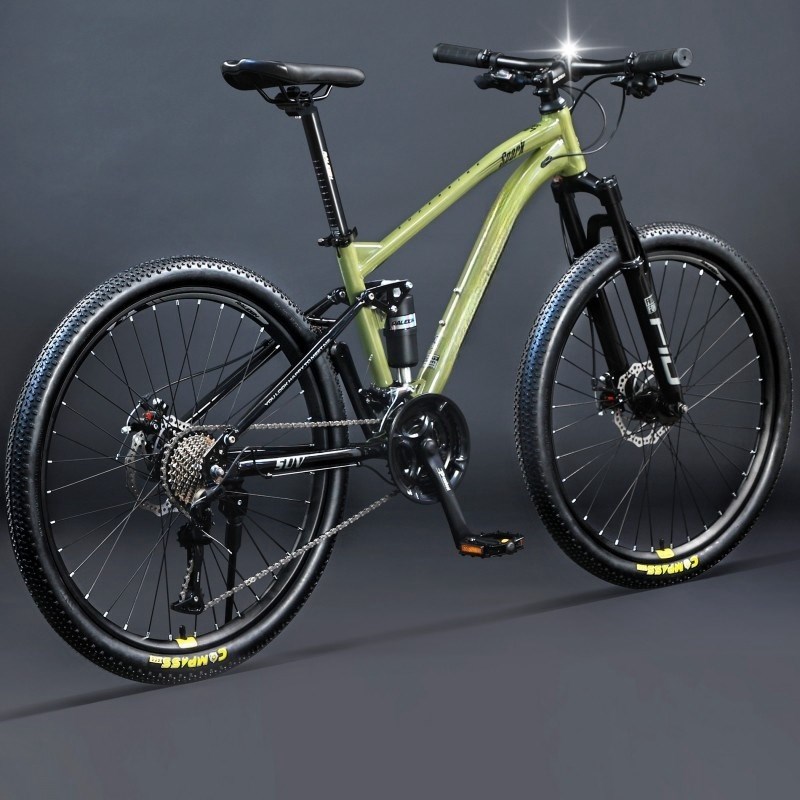 软尾山地车自行车公路赛车自行车成人超快大学生校园男式新型省力